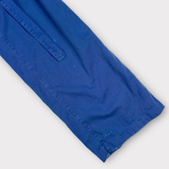 At Your Own Risk Vintage Fold Down Overall Pants - Picture 4 of 11